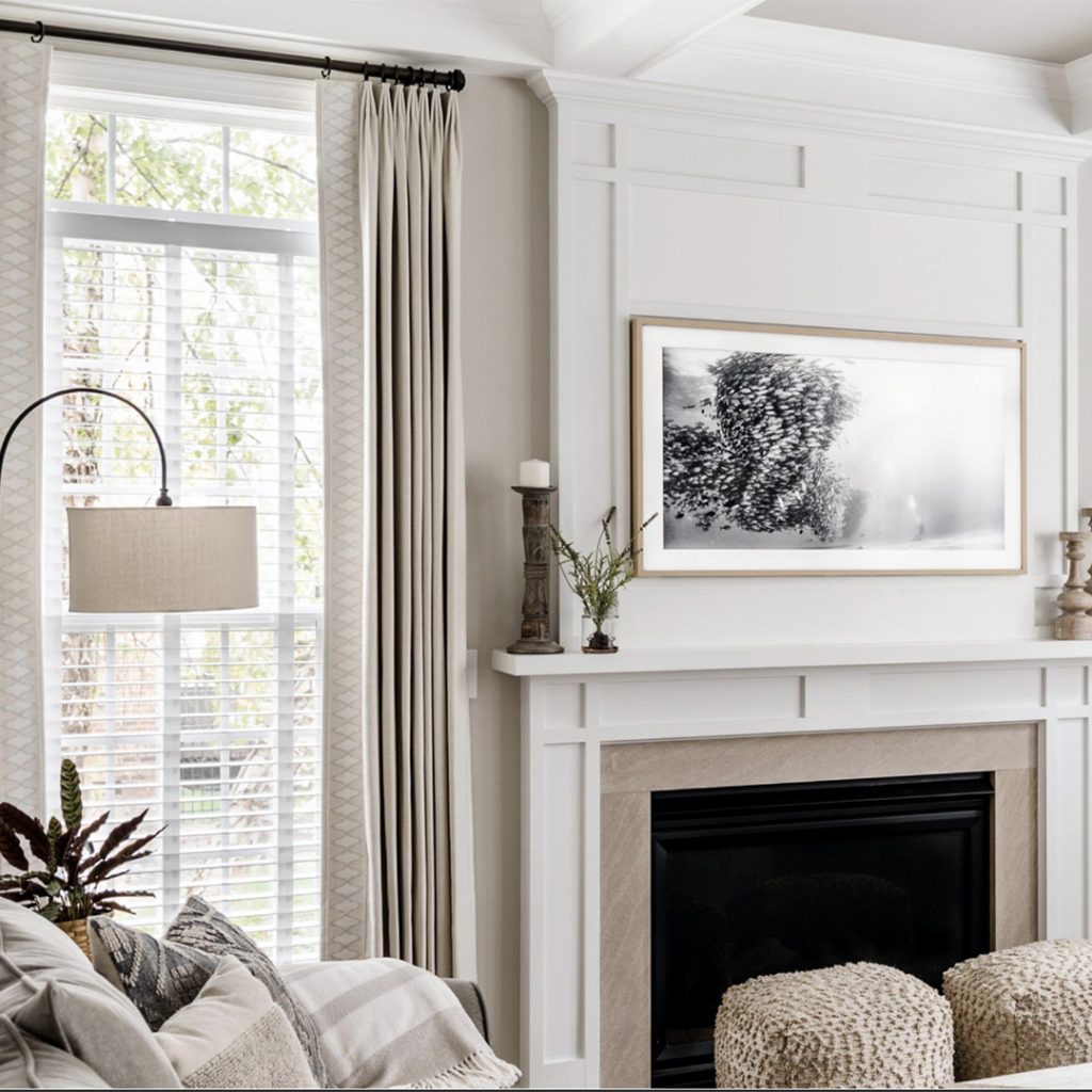 Brimar Diamond Tape Trim on Drapery
