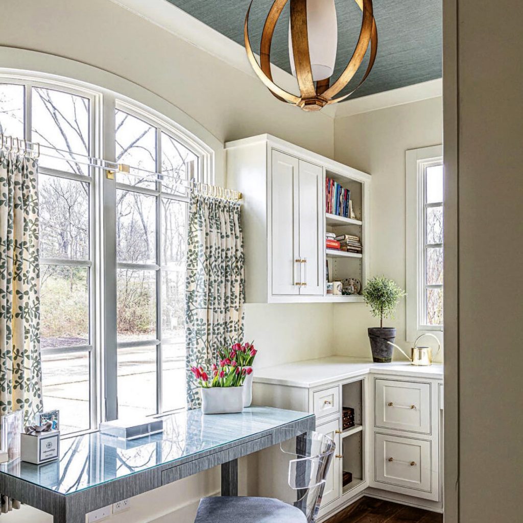 Brimar Acrylic Drapery Rod in Kitchen