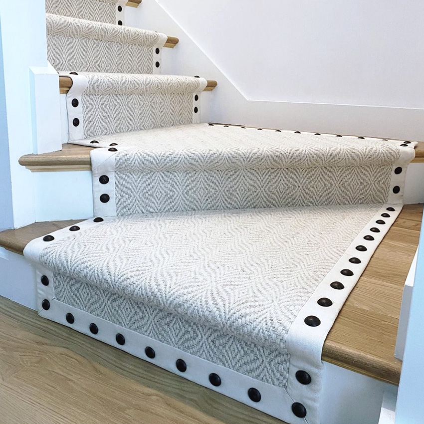 Brimar Nailheads on Stair Runner