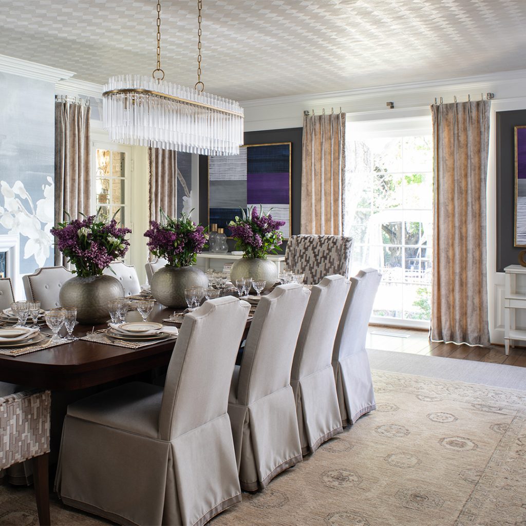 Brimar Cube Acrylic Drapery Hardware Pasadena Showhouse