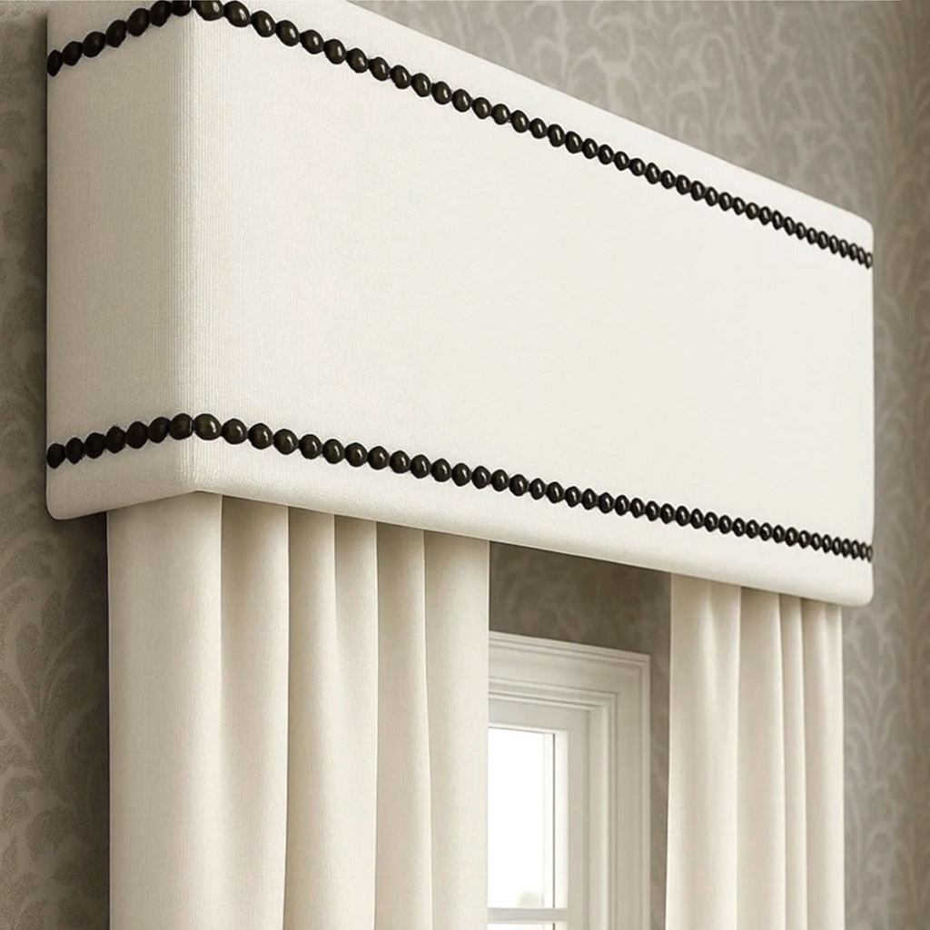 Brimar Nailheads on Cornice