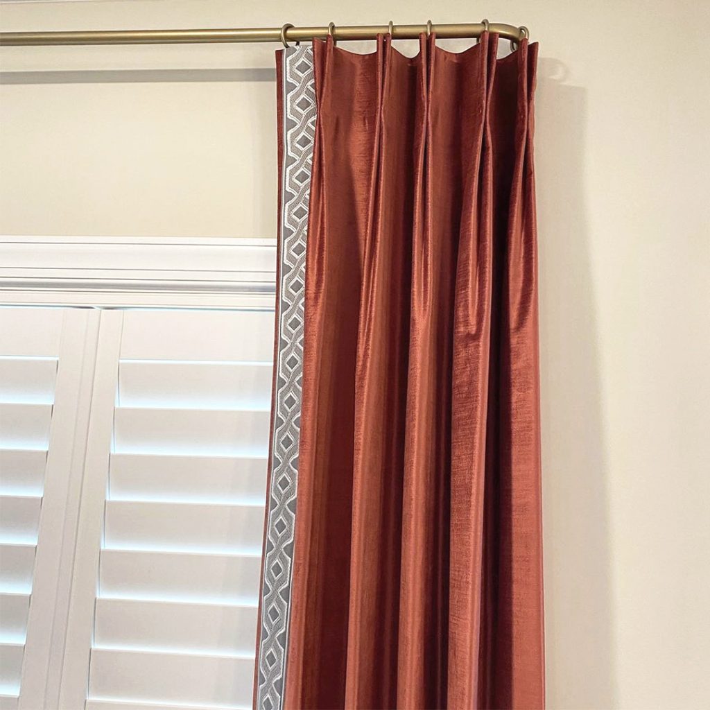 Brimar Tanzania Trim on Drapery Panel