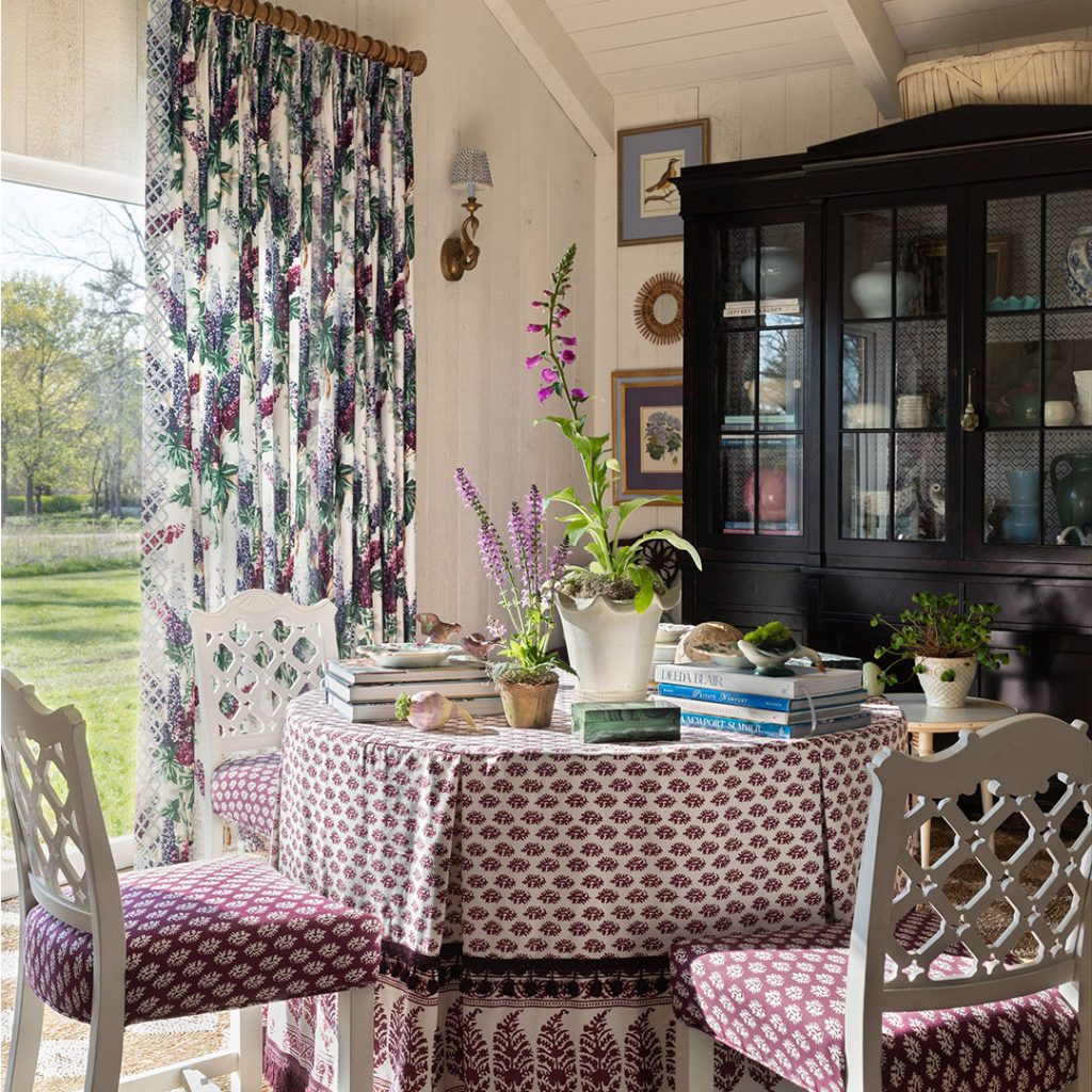 Brimar Fretique Open Braid on Curtains